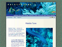 Tablet Screenshot of palettetune.com